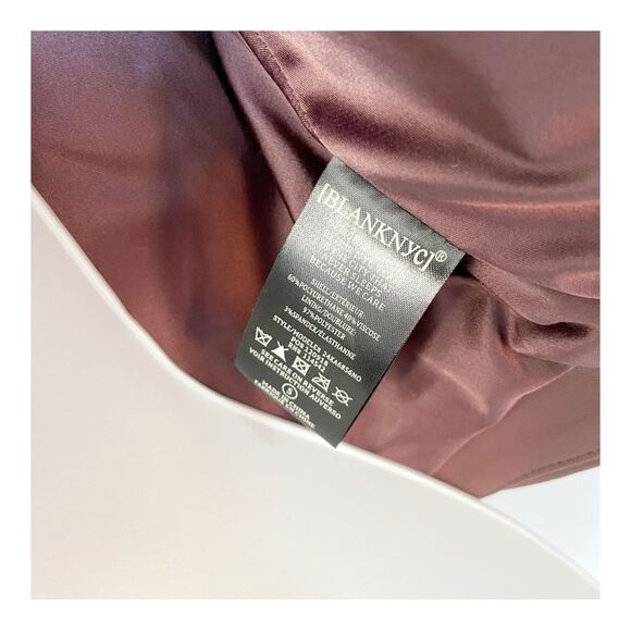 NWT Blank NYC Faux Leather Crop Moto Jacket size Medium - Picture 9 of 12